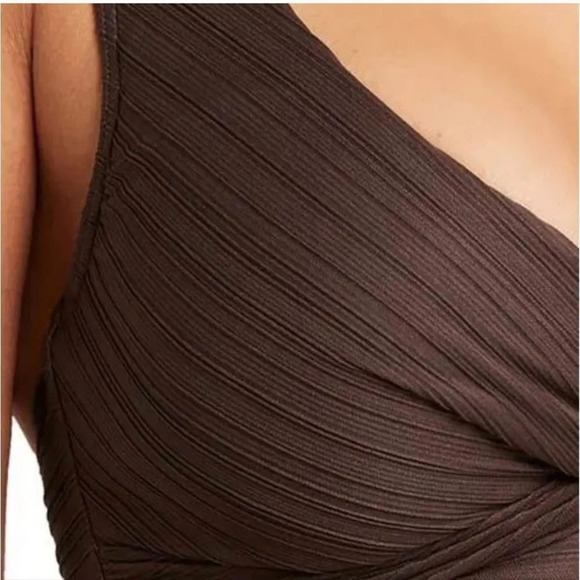 Sea Level Swim Casablanca Cross Fit MultiFit Bra Top Espresso Size US 8 - Picture 4 of 6